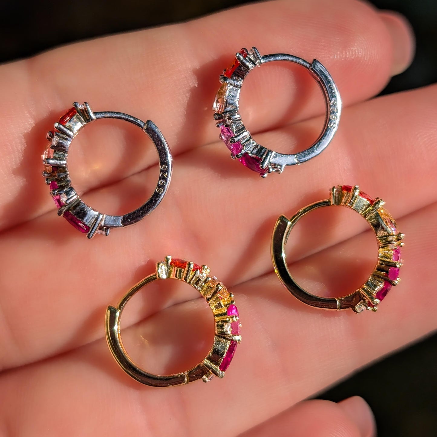 The Legacy Earrings - Lesbian Pride