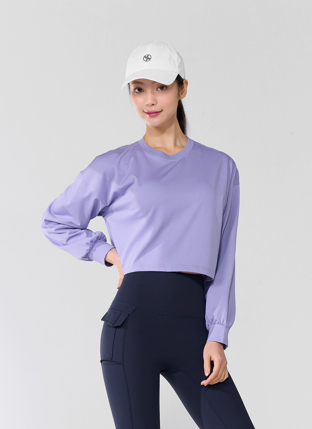 [1+1] Cool Touch Light Coverup Long Sleeve