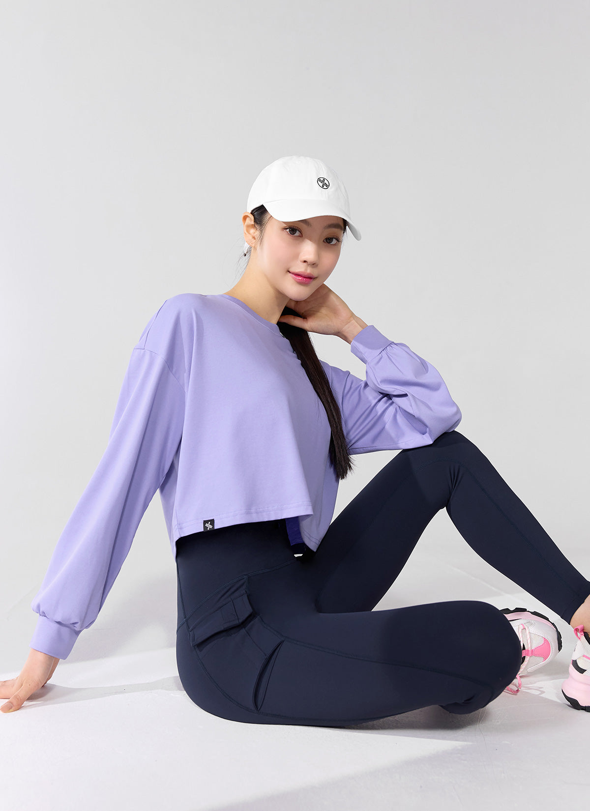 [1+1] Cool Touch Light Coverup Long Sleeve