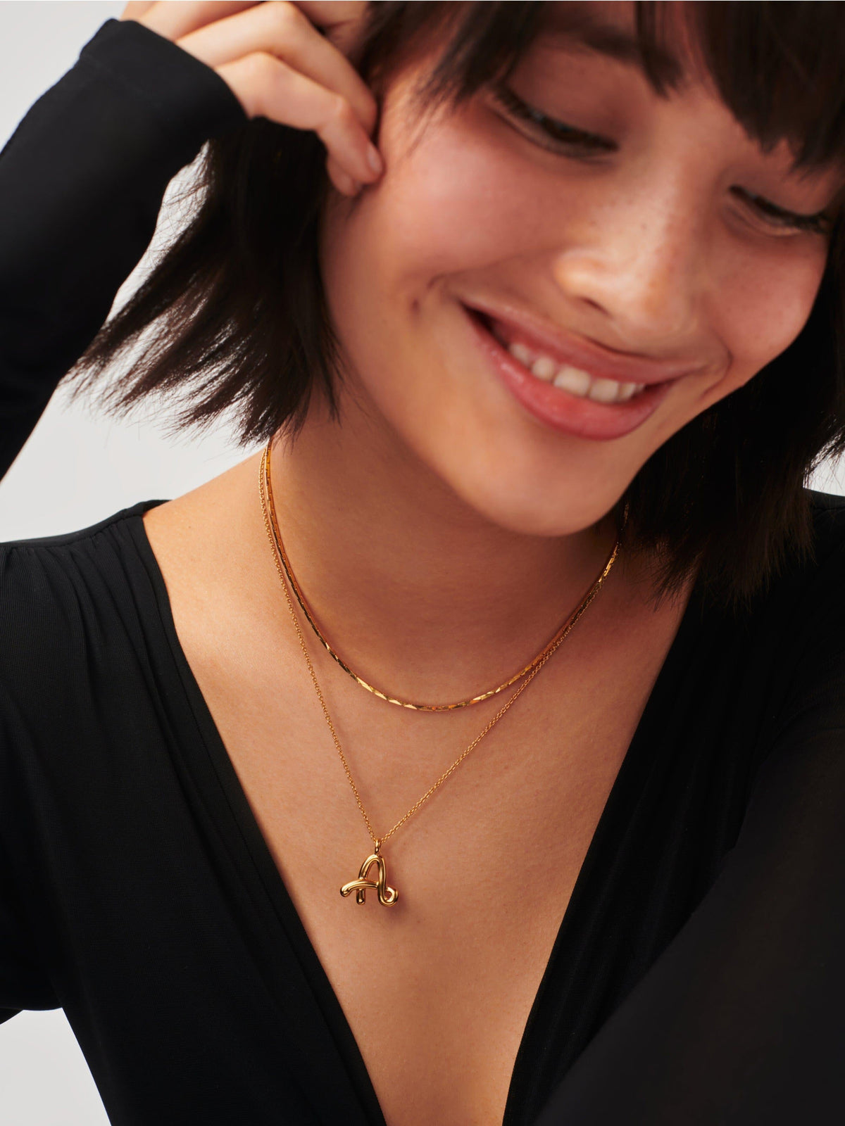 Stylist Gold Cobra Snake Chain Choker In Sterling Silver