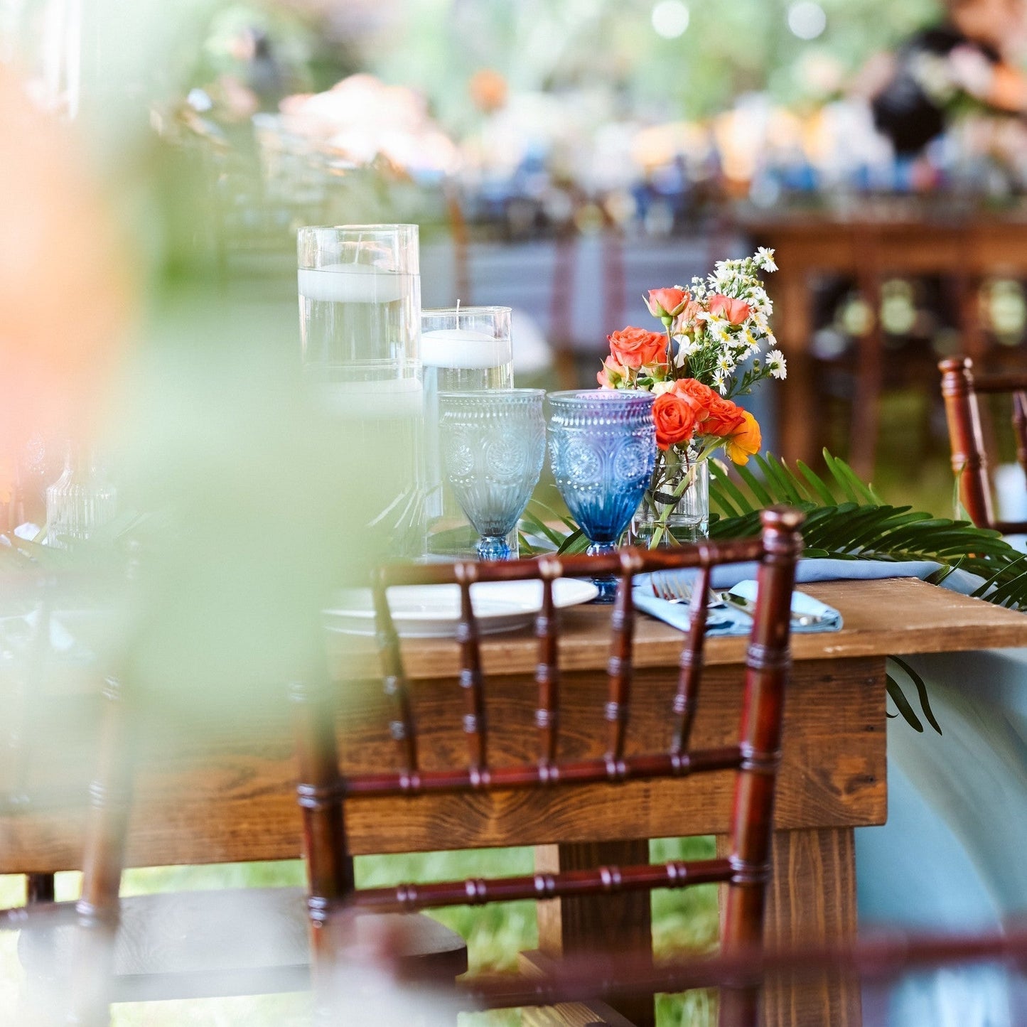 Mahogany Chiavari Chair Rental