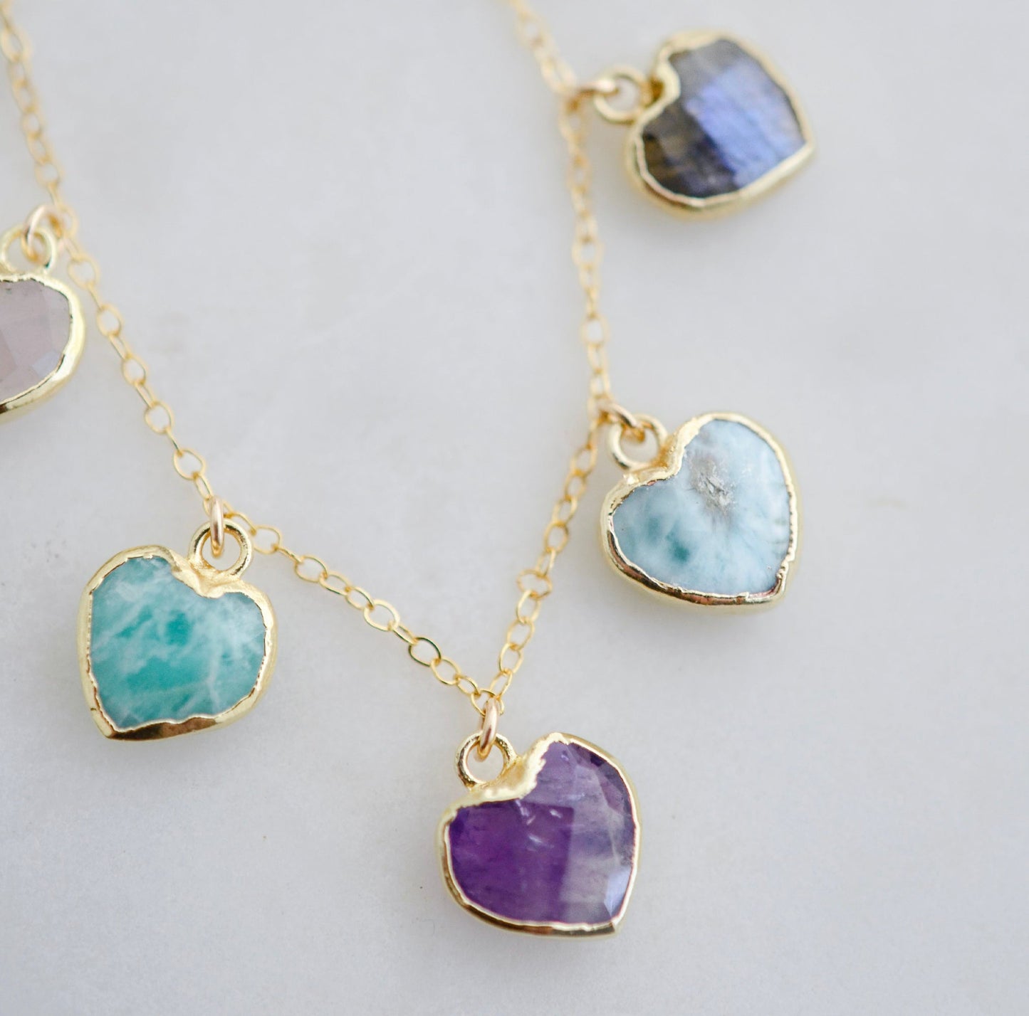 Gemma Heart Necklace