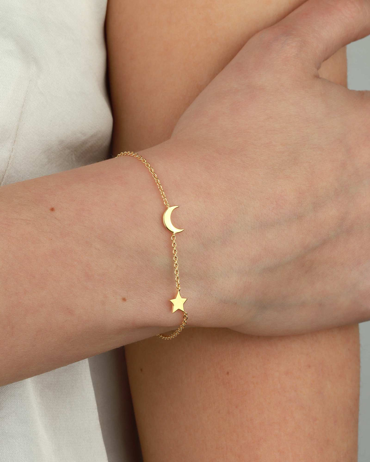 Moon + Star Bracelet