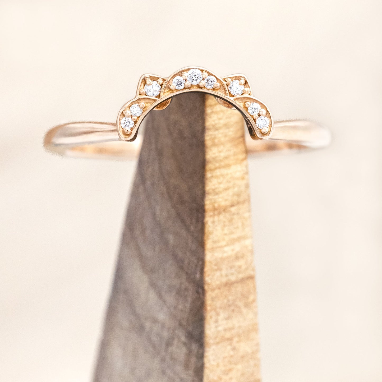 "Jane" - Lab-Grown Alexandrite Engagement Ring With Diamond Accents