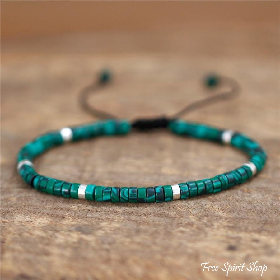 Natural Stone Boho Bead Bracelets