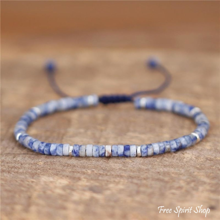 Natural Stone Boho Bead Bracelets