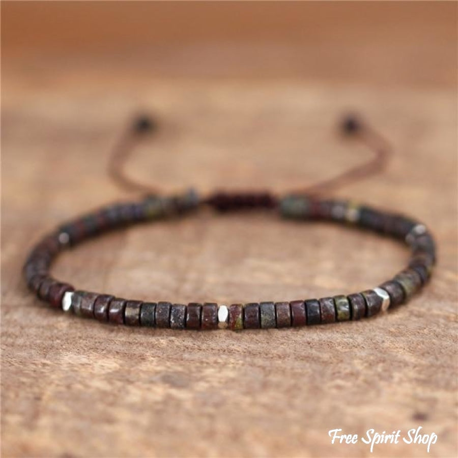 Natural Stone Boho Bead Bracelets