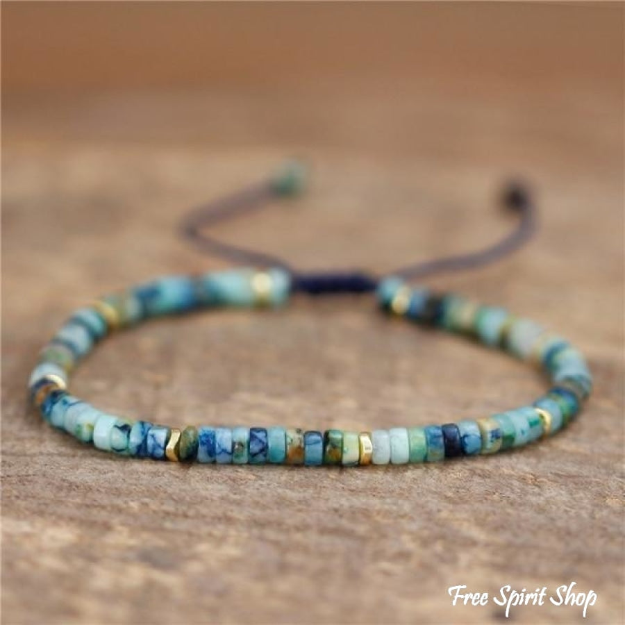 Natural Stone Boho Bead Bracelets