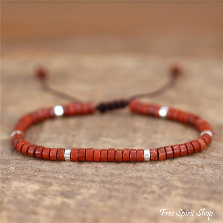 Natural Stone Boho Bead Bracelets