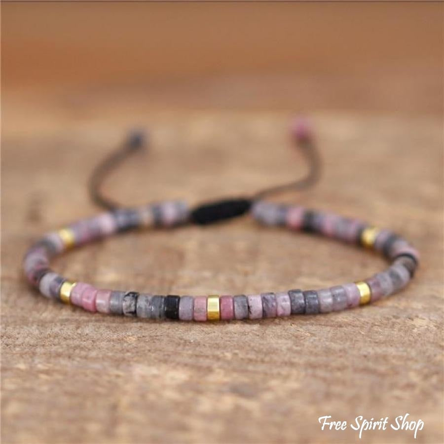Natural Stone Boho Bead Bracelets