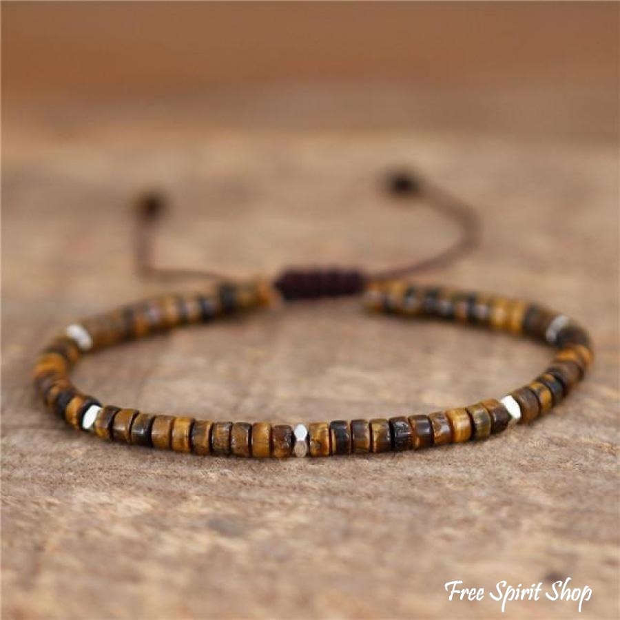 Natural Stone Boho Bead Bracelets