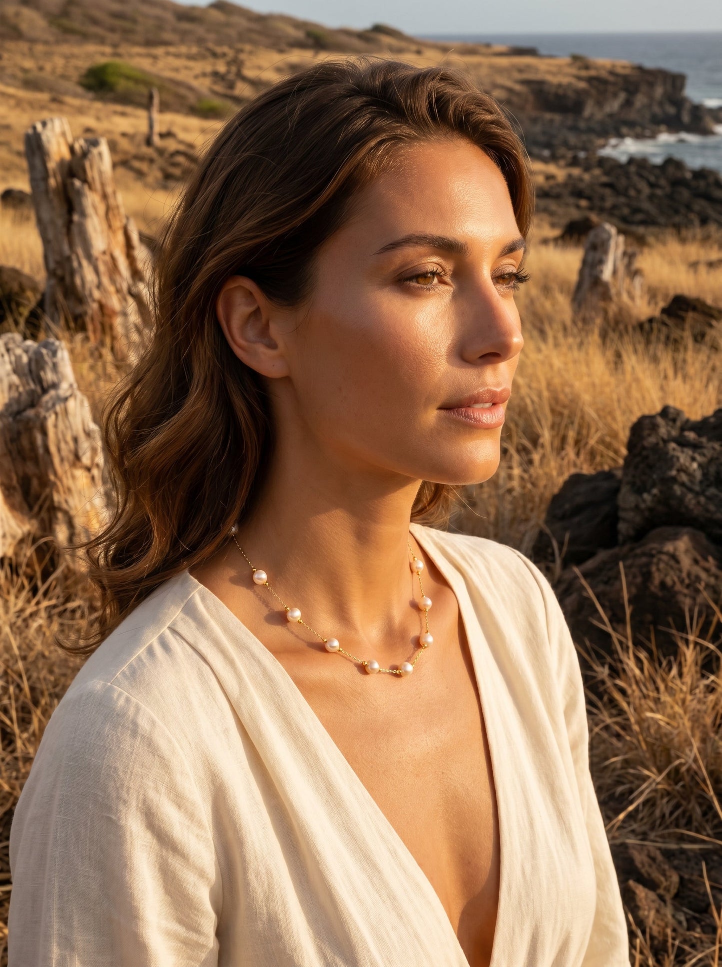 Collier Perles d'Eau Douce Lily | Style Boules Créoles – Univers Parisienne chic