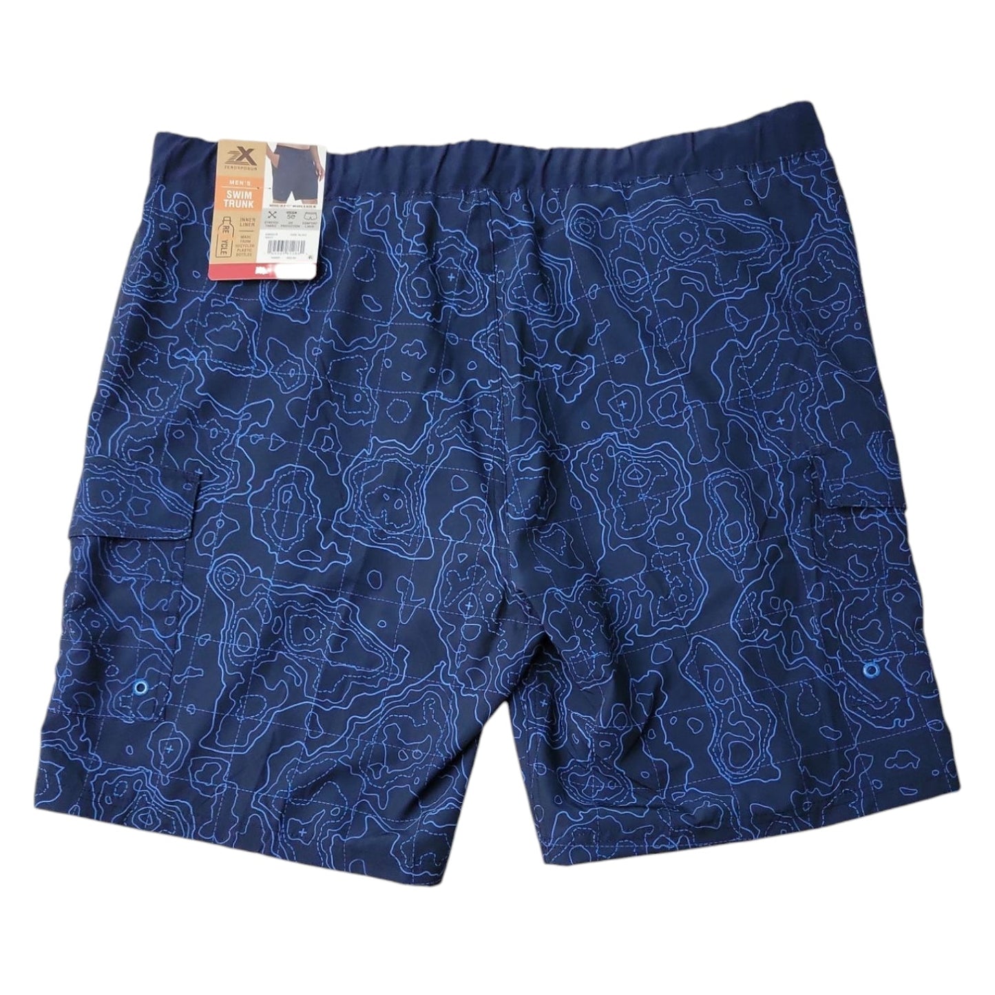 ZeroXposur Men's UPF 50+ Sun Protection Swim Trunk