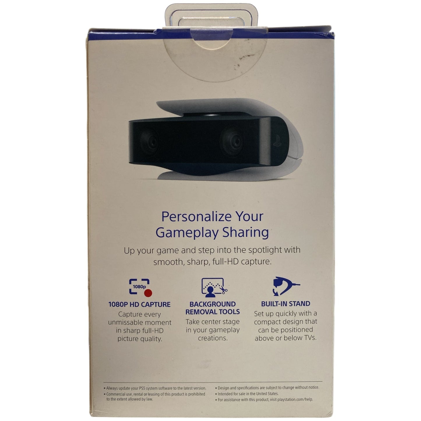 Sony Playstation 5 1080P HD Camera, CFI-ZEY1