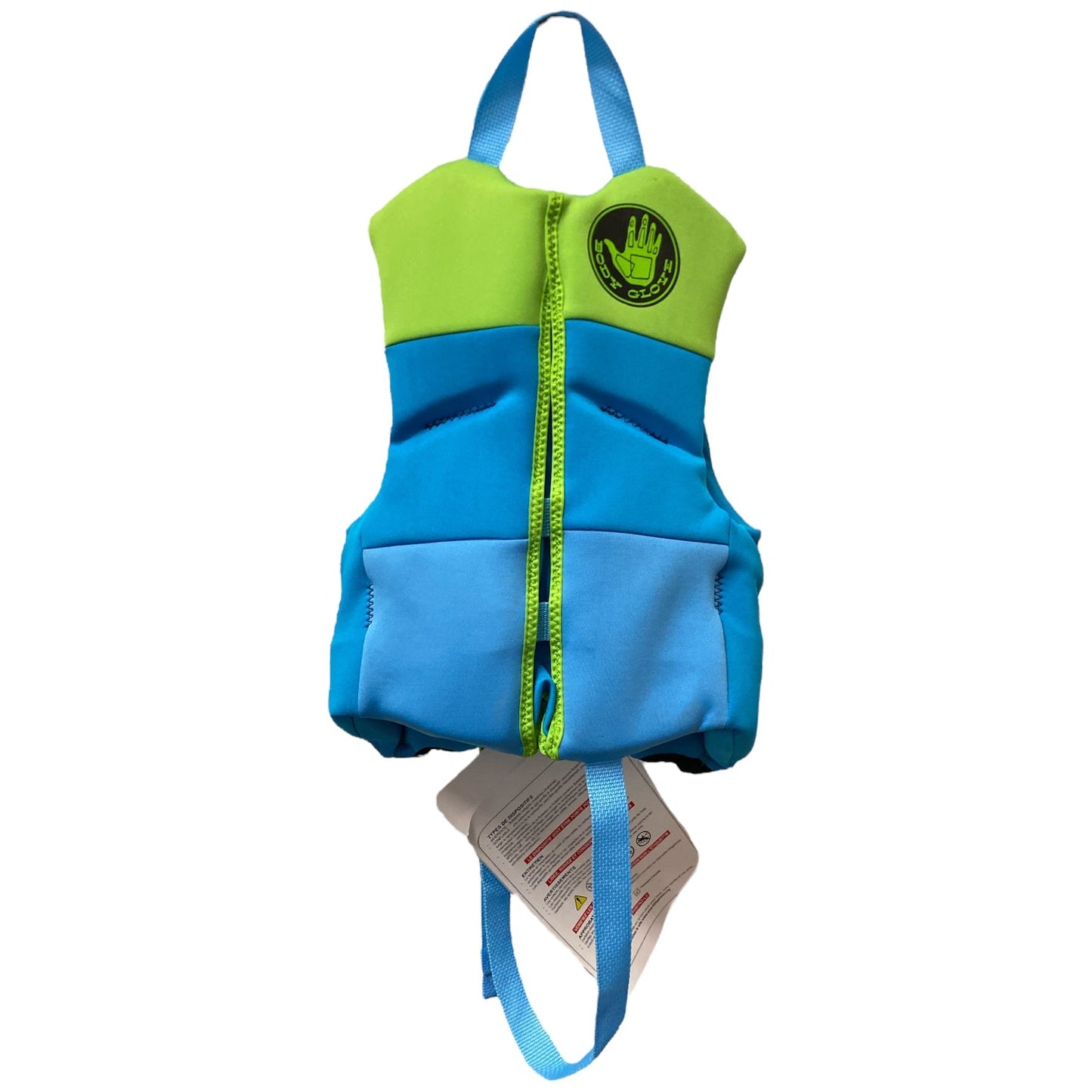 Body Glove Boy's Child PFD Life Jacket, One Size, 33-55 lbs, Blue/Green