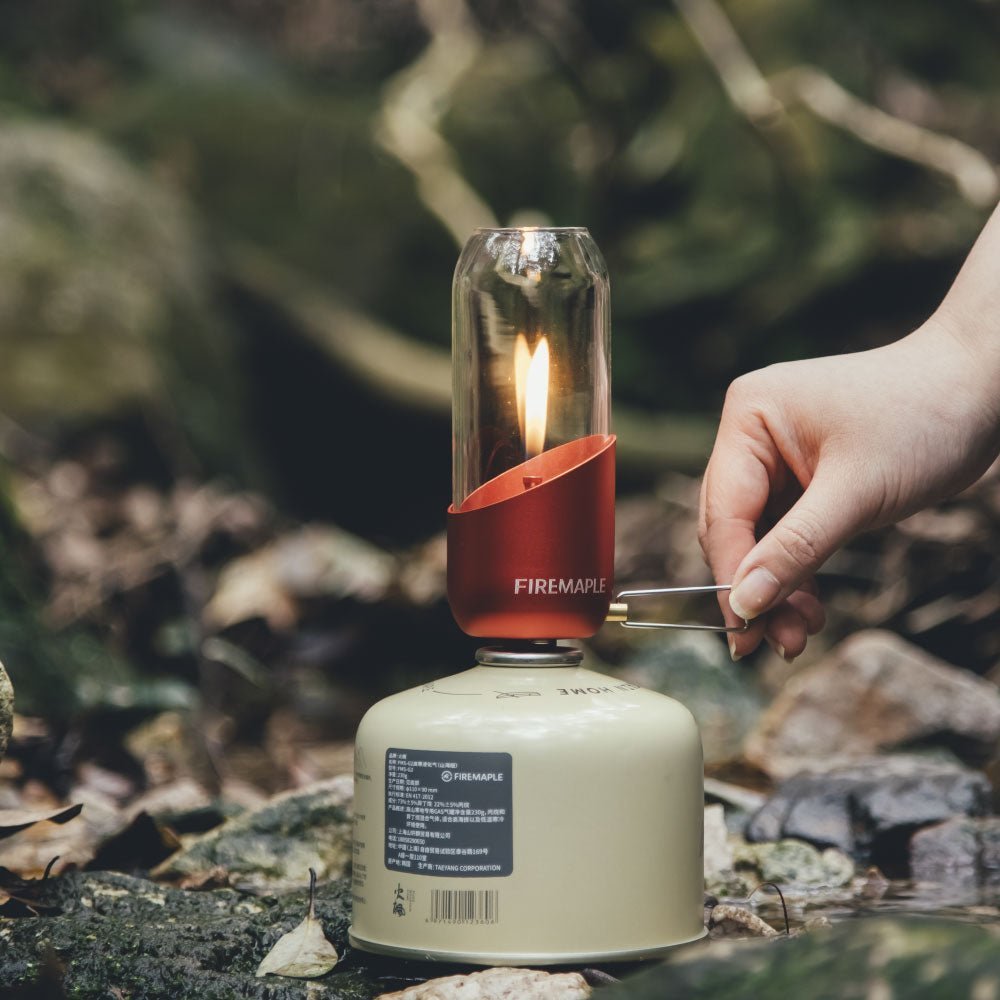 Orange Gas Lantern