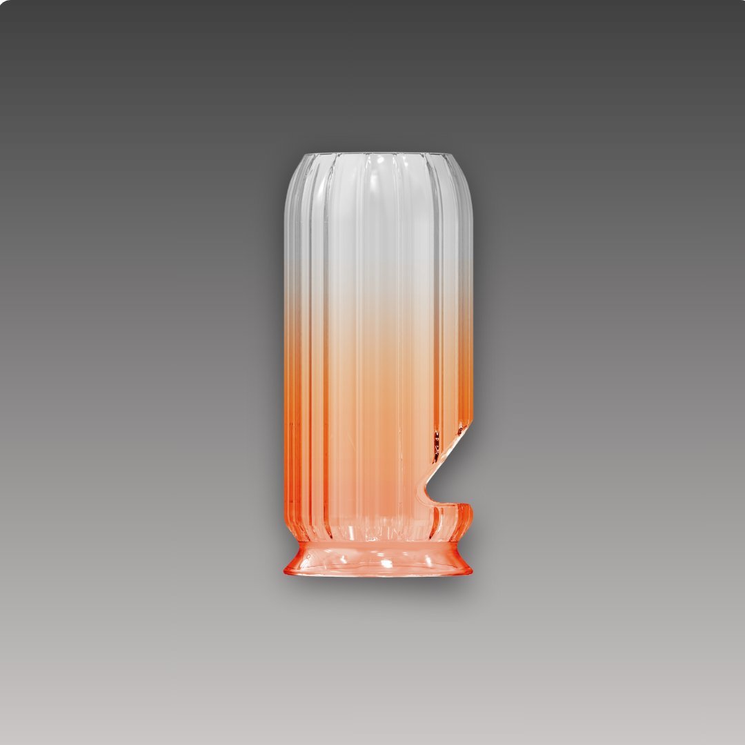 Orange Gas Lantern Lampshade