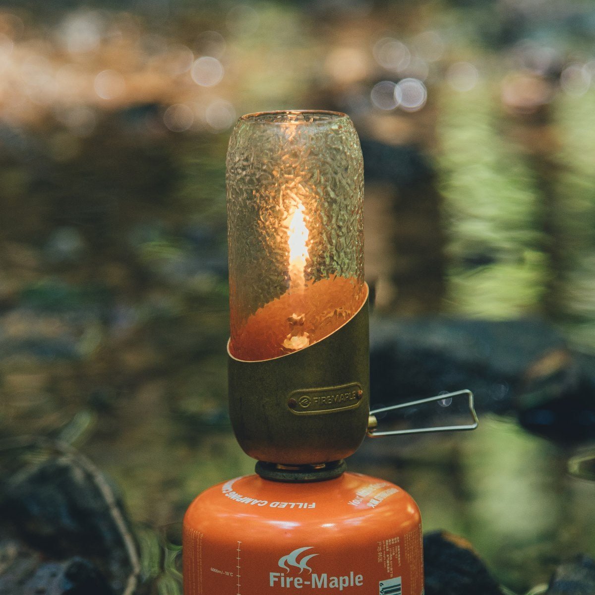 Orange Gas Lantern Lampshade
