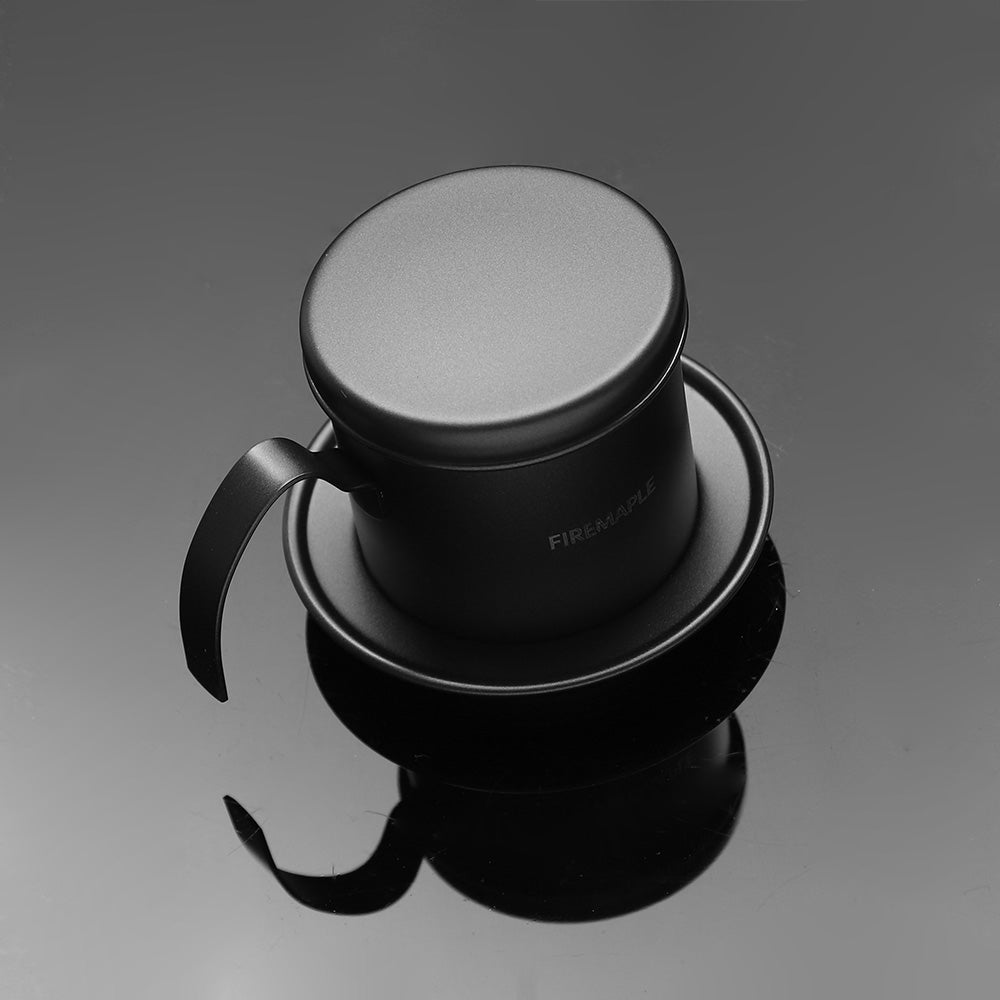 ORCA 600ML COFFEE KETTLE & MAKER & Orange Gas lantern SET
