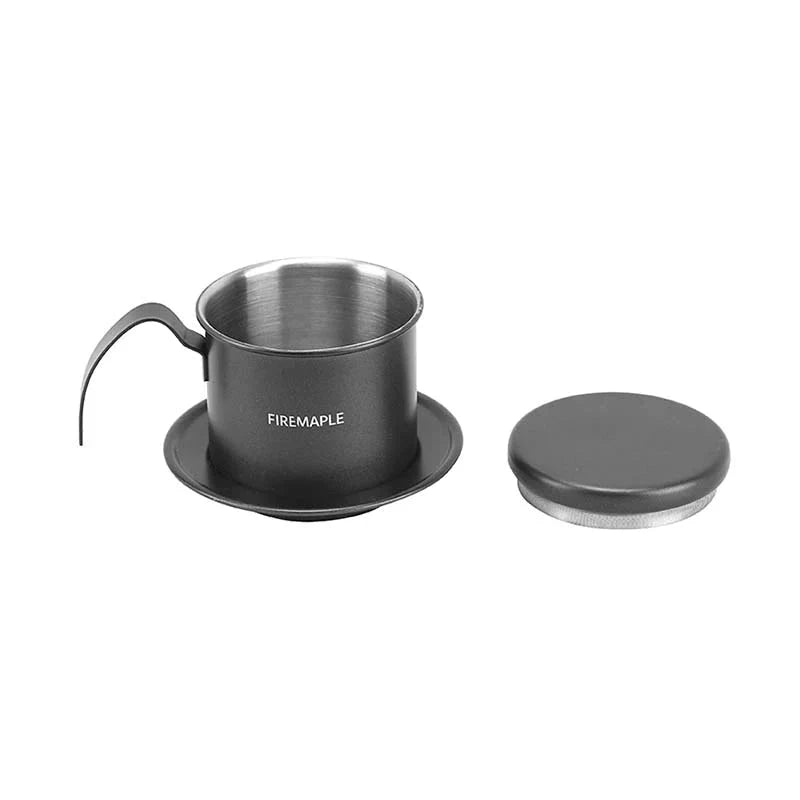 Orca Vietnamese Coffee Maker & Wooden Cup Set