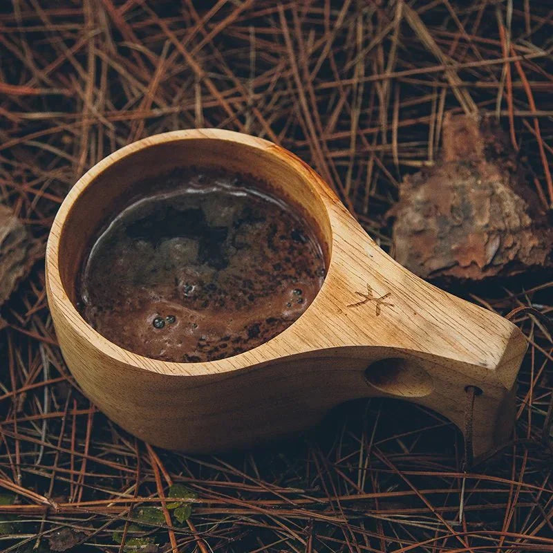 Orca Vietnamese Coffee Maker & Wooden Cup Set