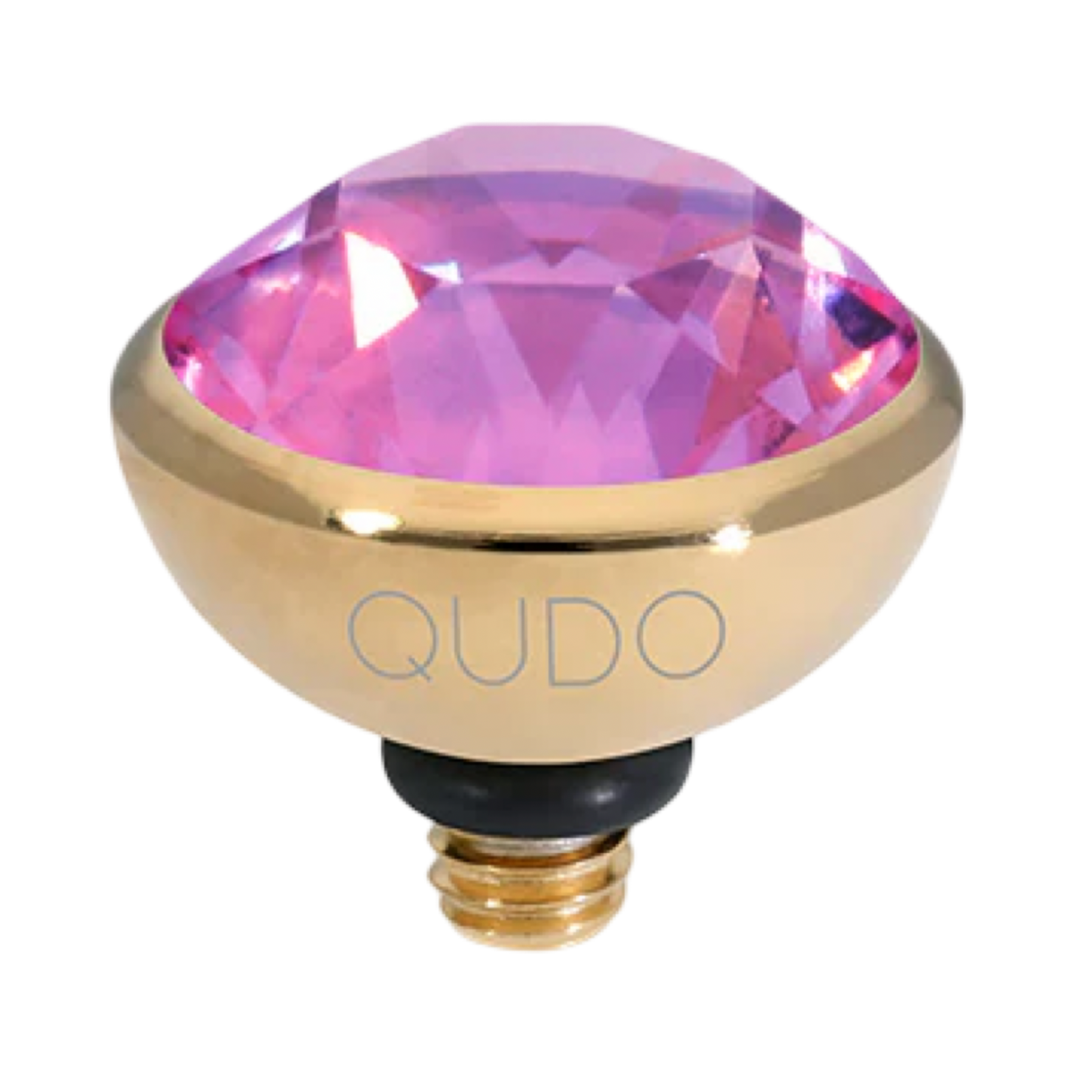 QUDO Bottone Top Gold | Velvet Noir Collection