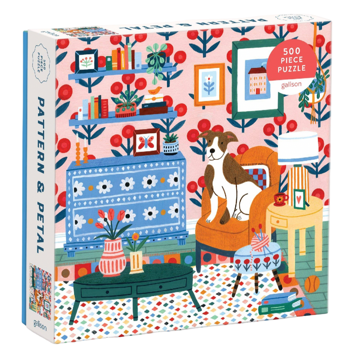 Pattern & Petal 500 Piece Puzzle