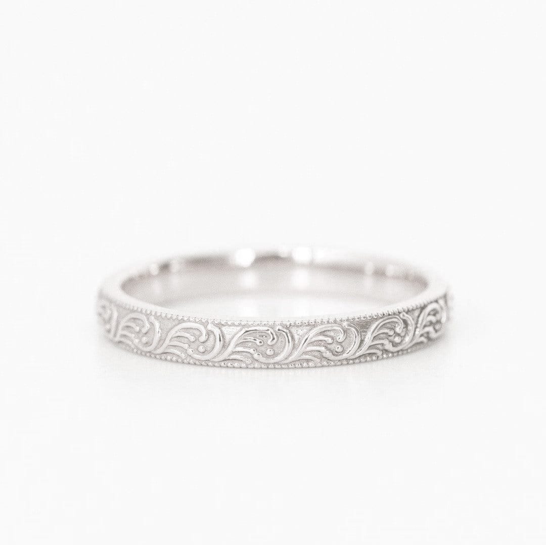 Patterned Wedding Ring