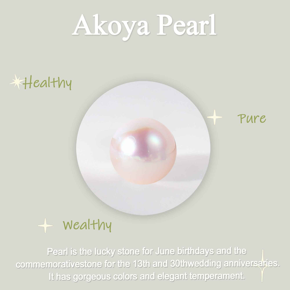 Mobius Twisted 5mm Akoya Pearl Ring Set 2pcs