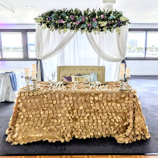 Taffeta Petal Tablecloth