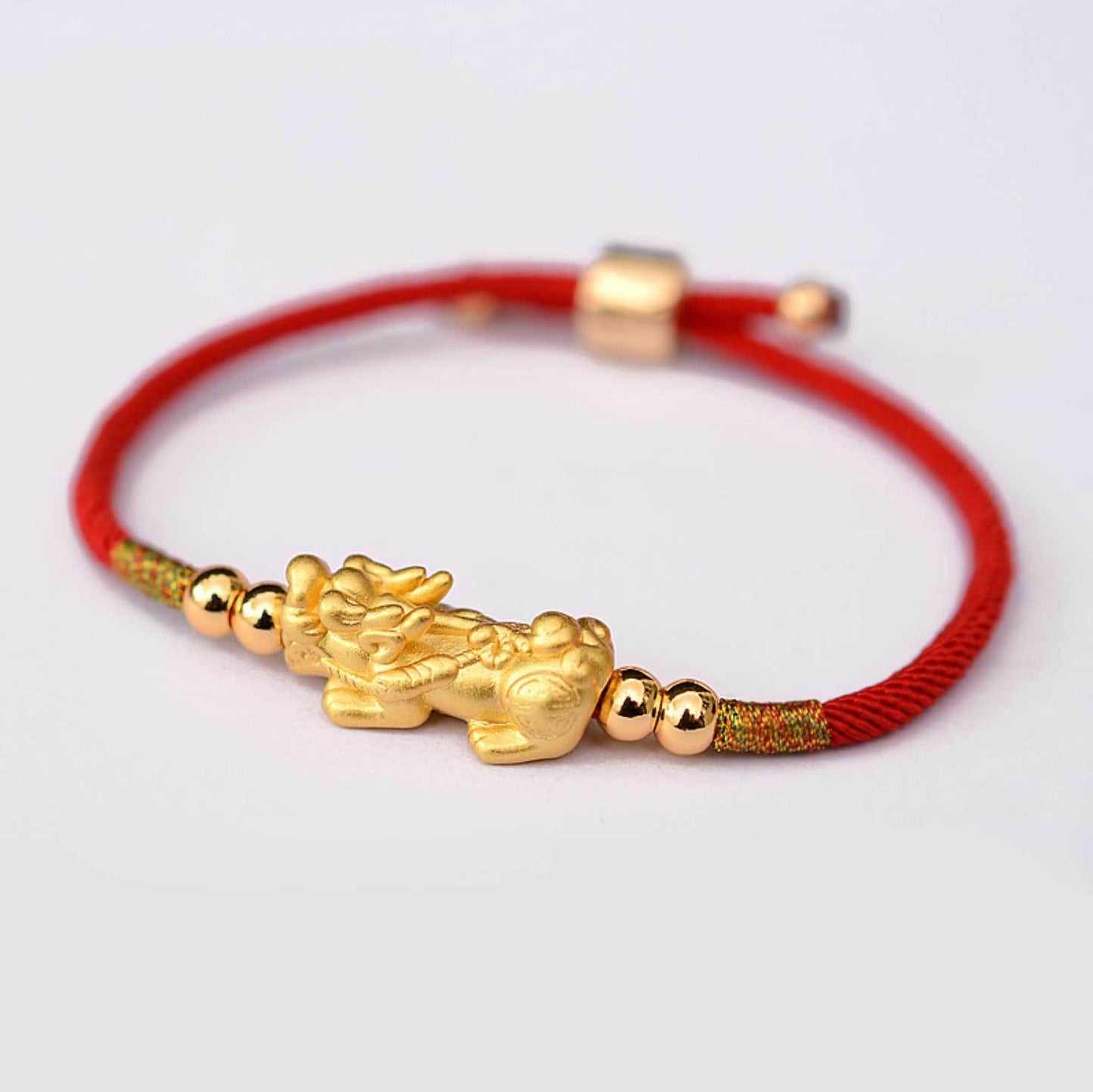 Feng Shui Red String Pixiu Bracelet