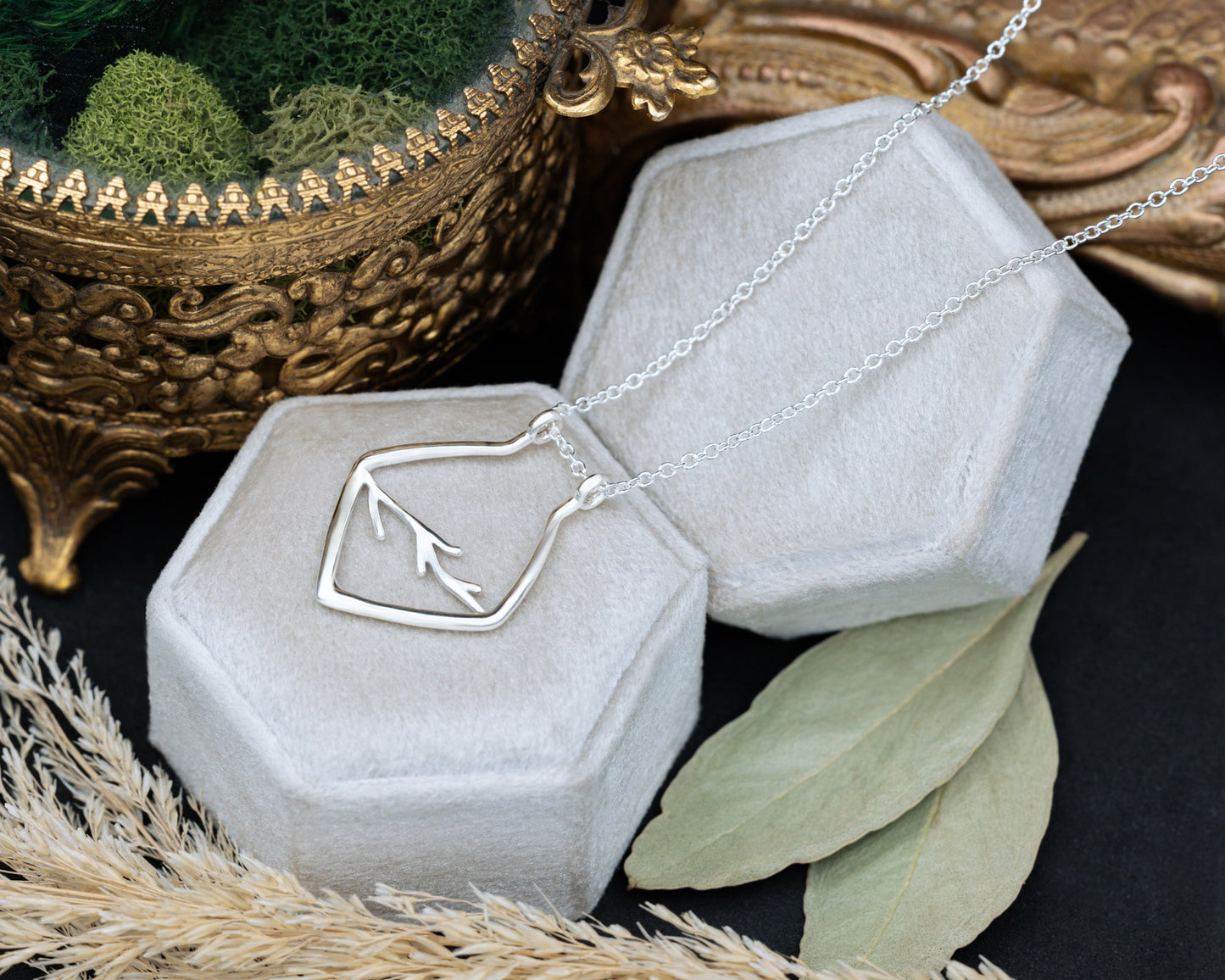 "Artemis" Ring Keeper Necklace