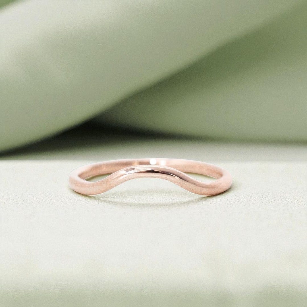 Curved Wedding Band