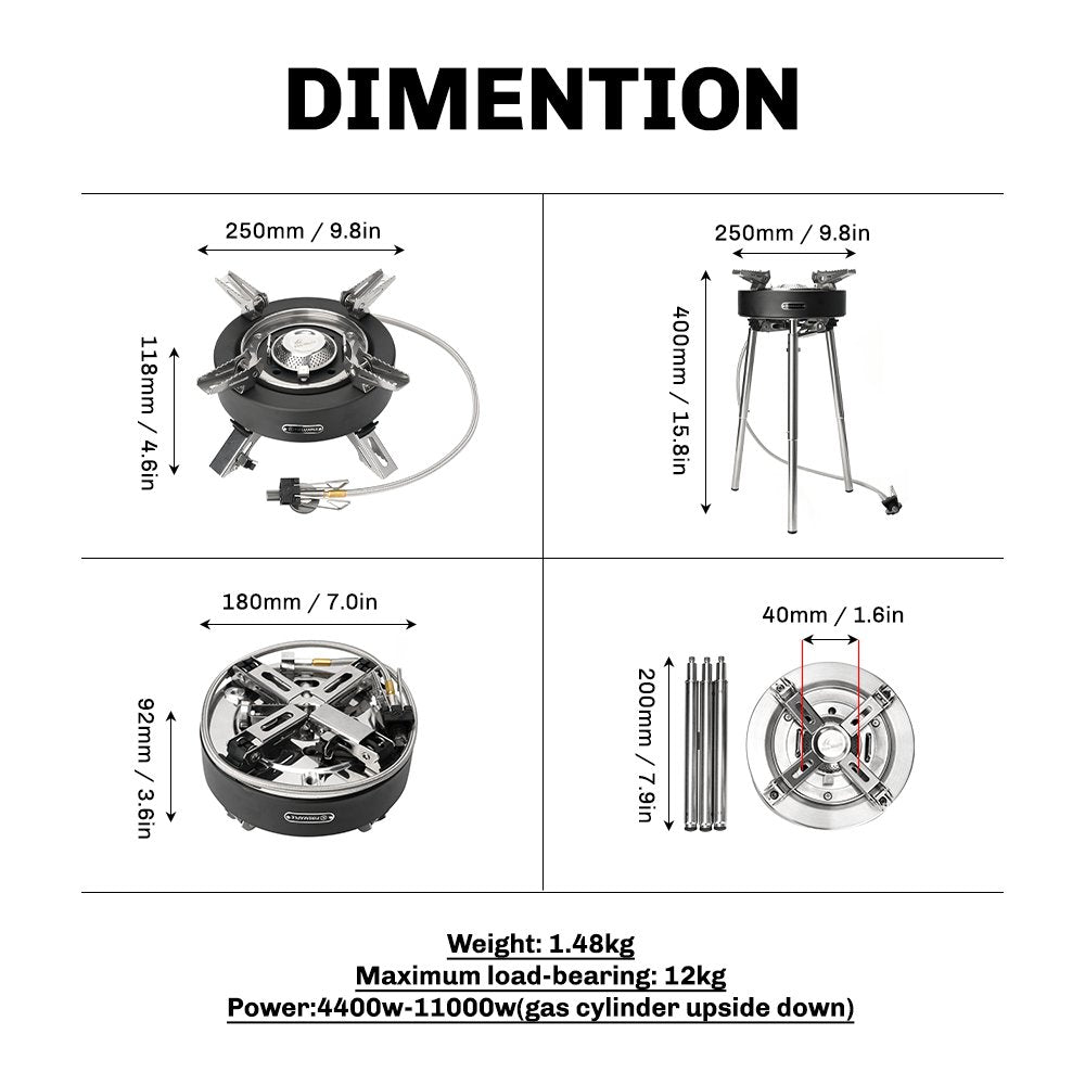 Saturn X Gas Stove