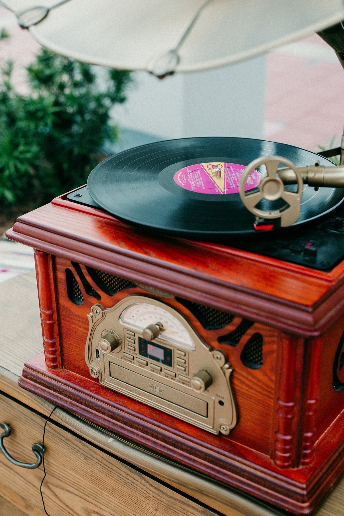 Vintage Inspired Gramophone
