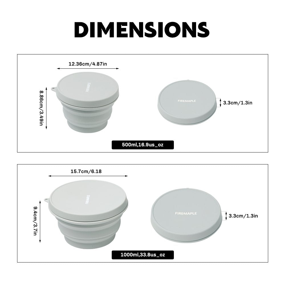 Silicone Collapsible Bowl