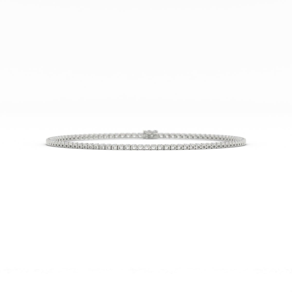 5mm Moissanite Tennis Necklace