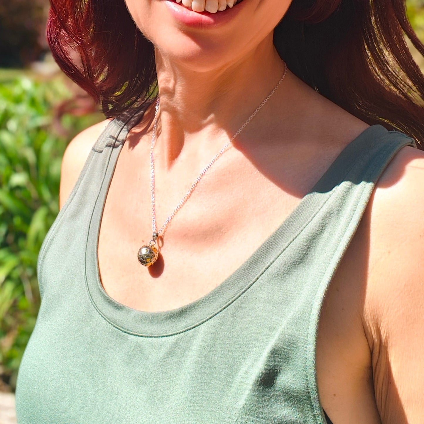 Sterling Silver Harmony Ball Pendant for Pregnancy | Angel Caller Necklace | Spiritual Gift