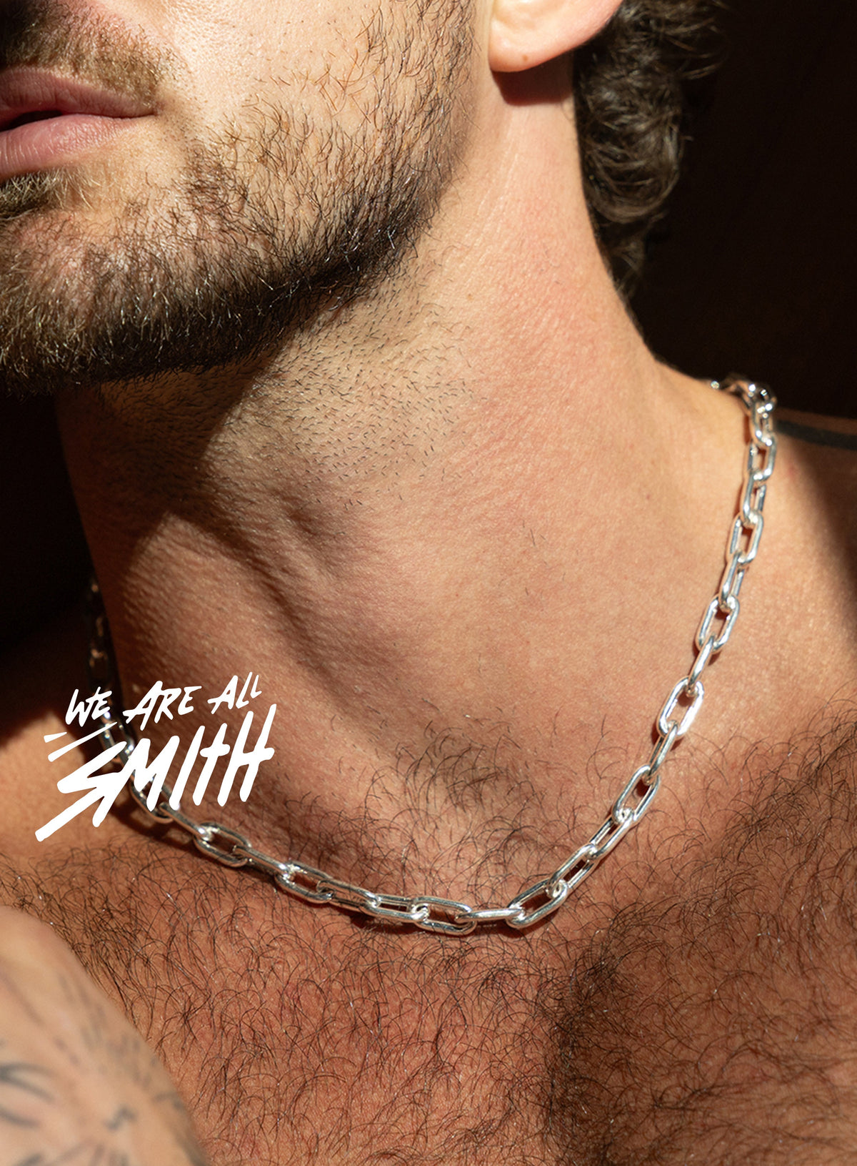 925 Sterling Silver Oval Cable Chain Necklace for Men
