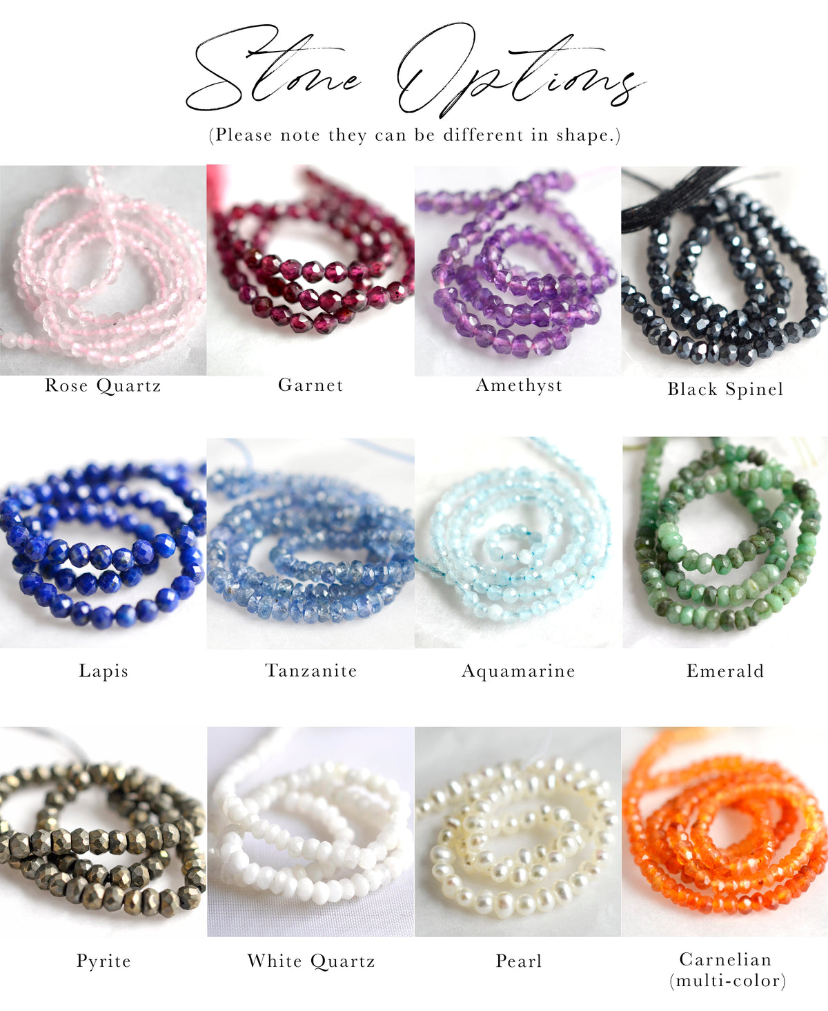 Seren Beaded Gemstone Bracelet