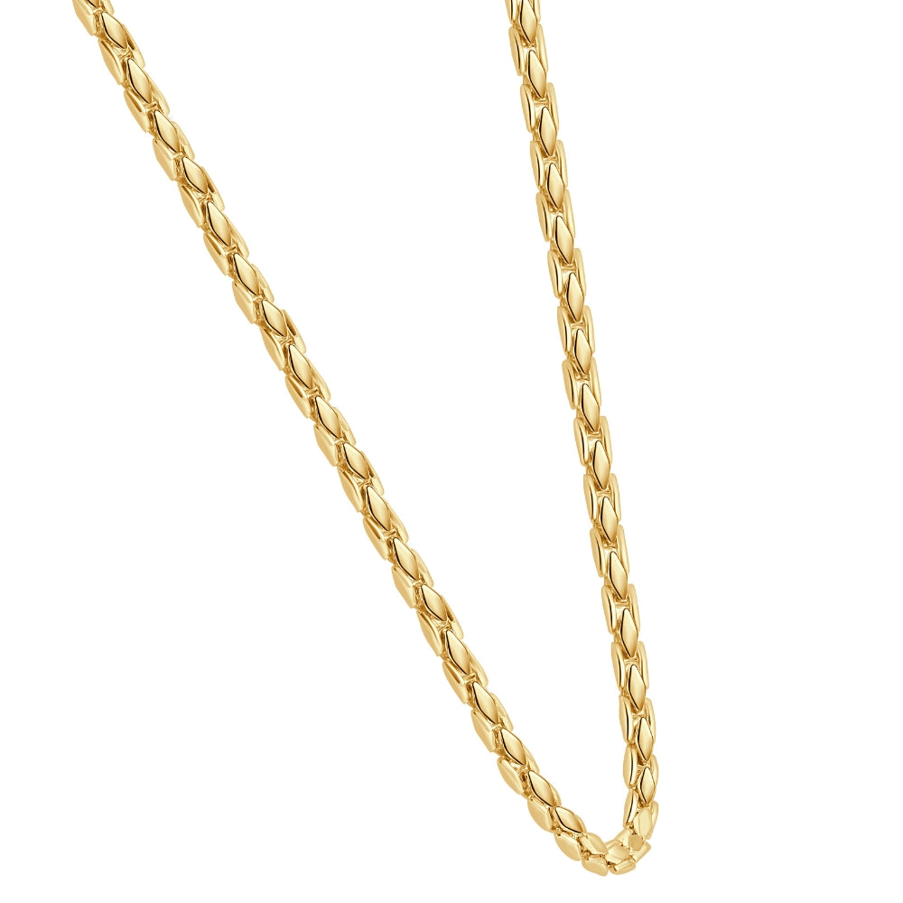 14k Yellow Gold Women's 24" Chain Necklace 26 Grams 4.5mm Thick