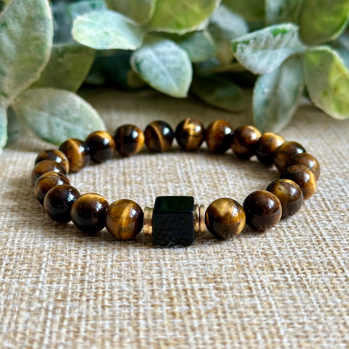 Tiger's Eye & Black Onyx | Courage & Protection
