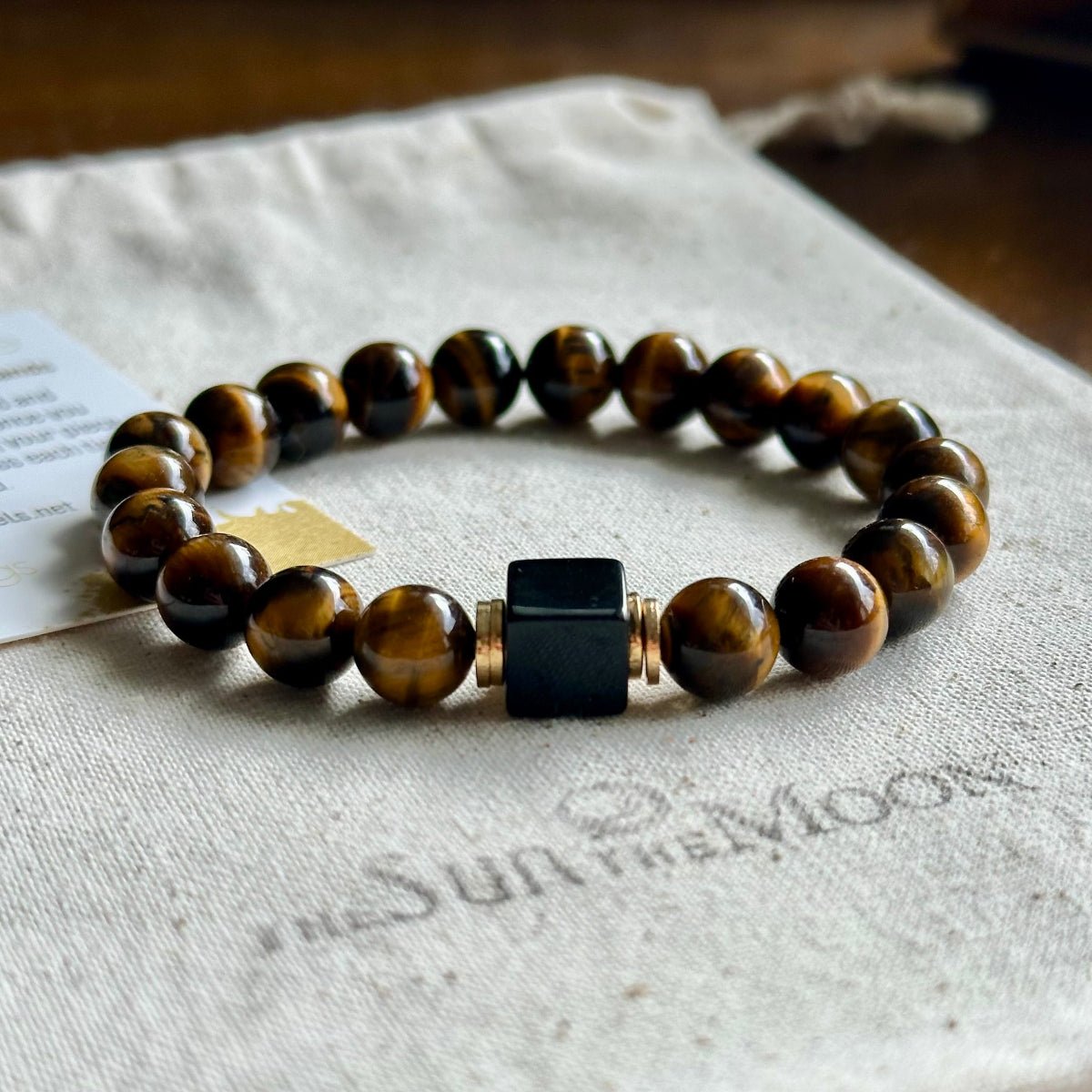 Tiger's Eye & Black Onyx | Courage & Protection