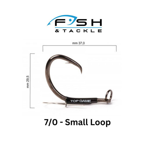 Top Game - Ringed Charlie Brown HD Live Bait Circle Hooks