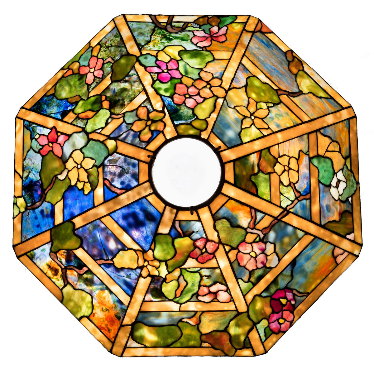 Tiffany Studios New York "Nasturtium" Chandelier