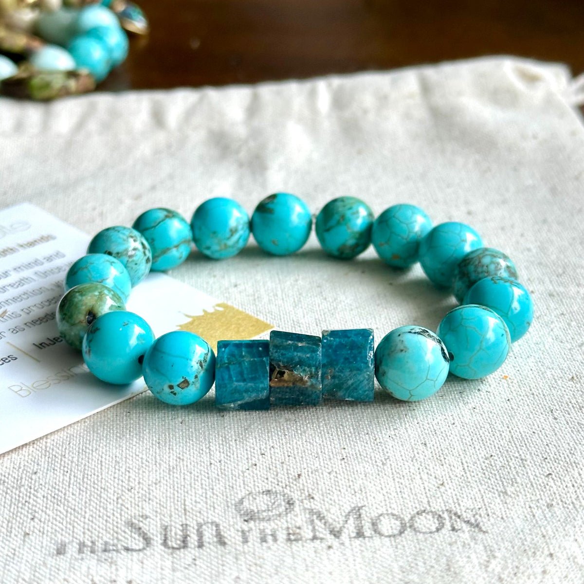 Turquoise & Apatite (Chunky)
