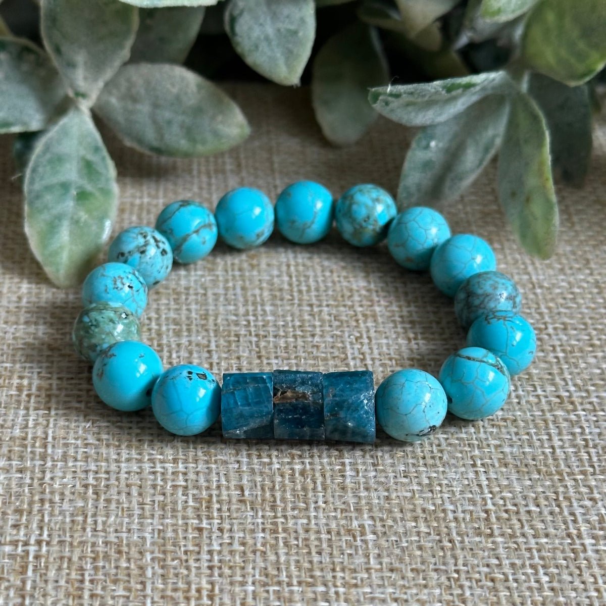 Turquoise & Apatite (Chunky)