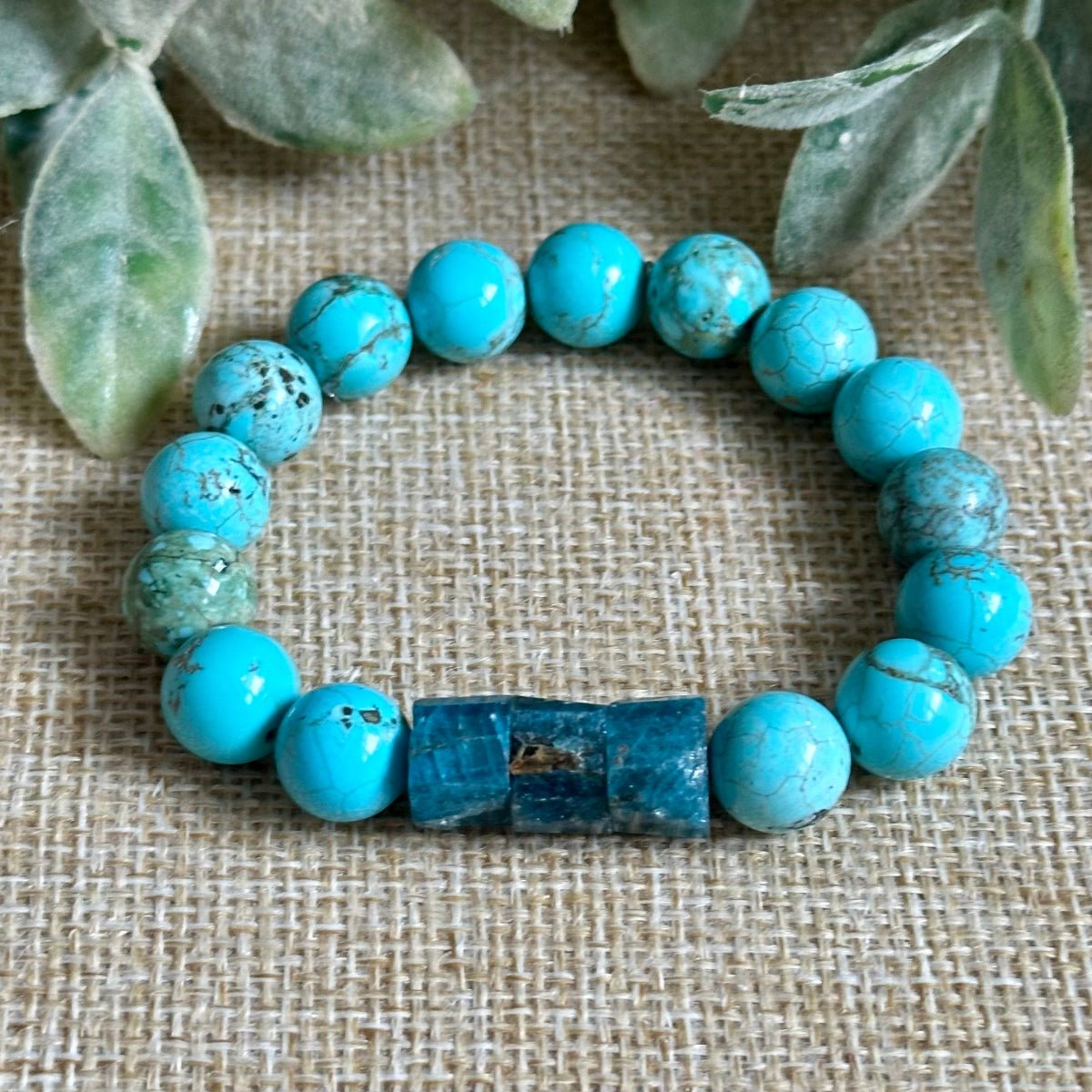 Turquoise & Apatite (Chunky)