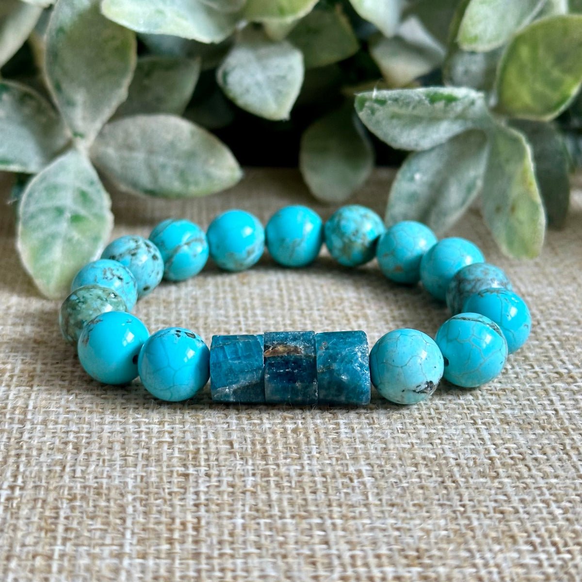 Turquoise & Apatite (Chunky)