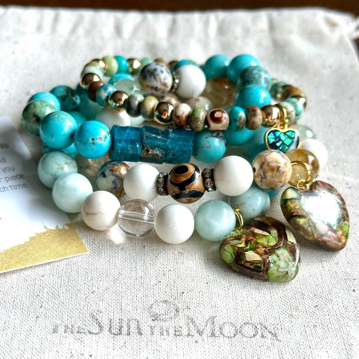 Turquoise & Apatite (Chunky)